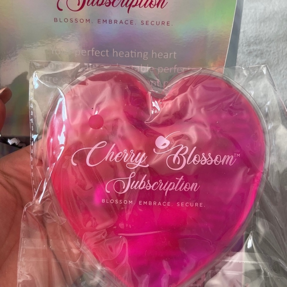 Pink Portable Reusable Heating Heart Clicker